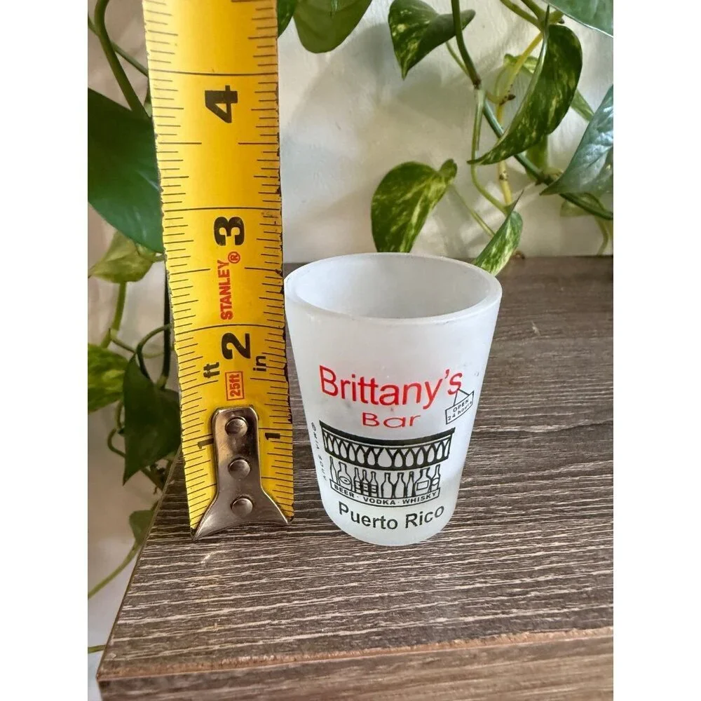 Brittany’s bar Puerto Rico shot glass